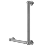 Jaclo - G71 32H x 12W 90Â° Left Hand Grab Bar - White