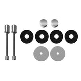 Jaclo - Glass Mounting Kit for H40 Front Mount Shower Door Pulls - White