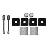 Jaclo - Glass Mounting Kit for H42 CUBIX Front Mount Shower Door Pulls - White