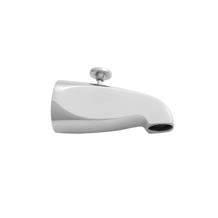 Jaclo - Brass Diverter Tub Spout - Satin Cooper