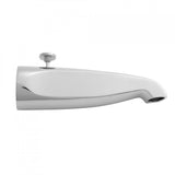 Jaclo - 8 1/2'' Reach Brass Diverter Tub Spout - Satin Cooper
