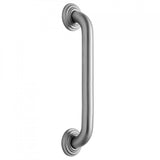 Jaclo - 48'' Deluxe Grab Bar with Traditional Round Flange - Satin Cooper