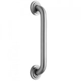 Jaclo - 42'' Deluxe Grab Bar with Contemporary Round Flange - Satin Cooper