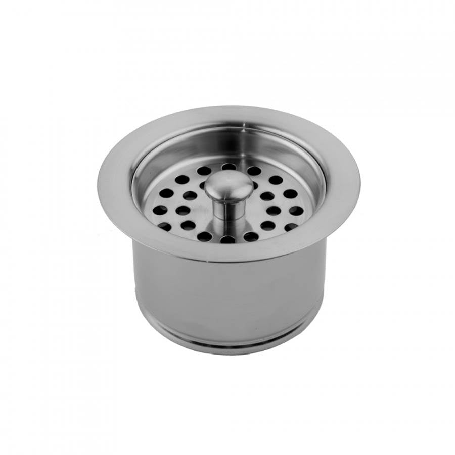 Jaclo - Extra Deep Disposal Flange with Strainer - Satin Cooper