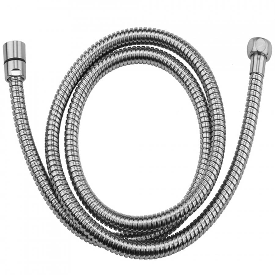 Jaclo - 24'' Double Spiral Brass Hose - Satin Cooper