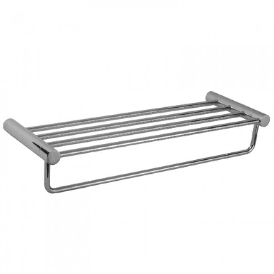 Jaclo - Contempo Towel Rack Shelf - Satin Nickel
