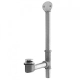 Jaclo - Brass Tub Drain Bottom Outlet Standard Toe Control with Faceplate (2 Hole) Tub Waste - Satin Cooper