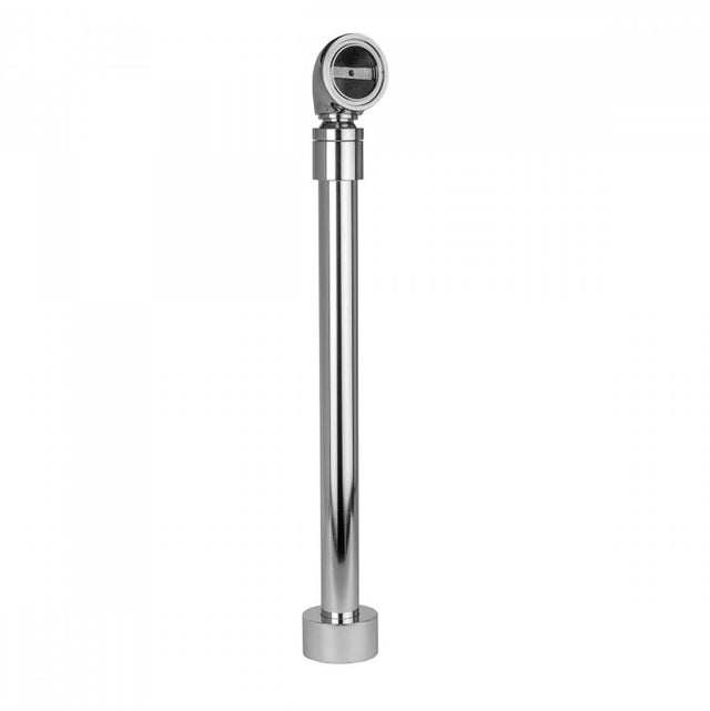 Jaclo - Exposed Brass Pivot Neck Drain - White
