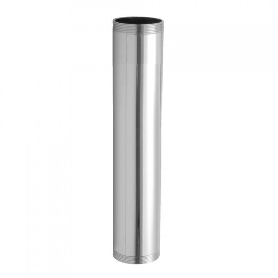 Jaclo - 1 1/4'' O.D. x 12'' Threaded Both Ends Extension Tube - Satin Cooper