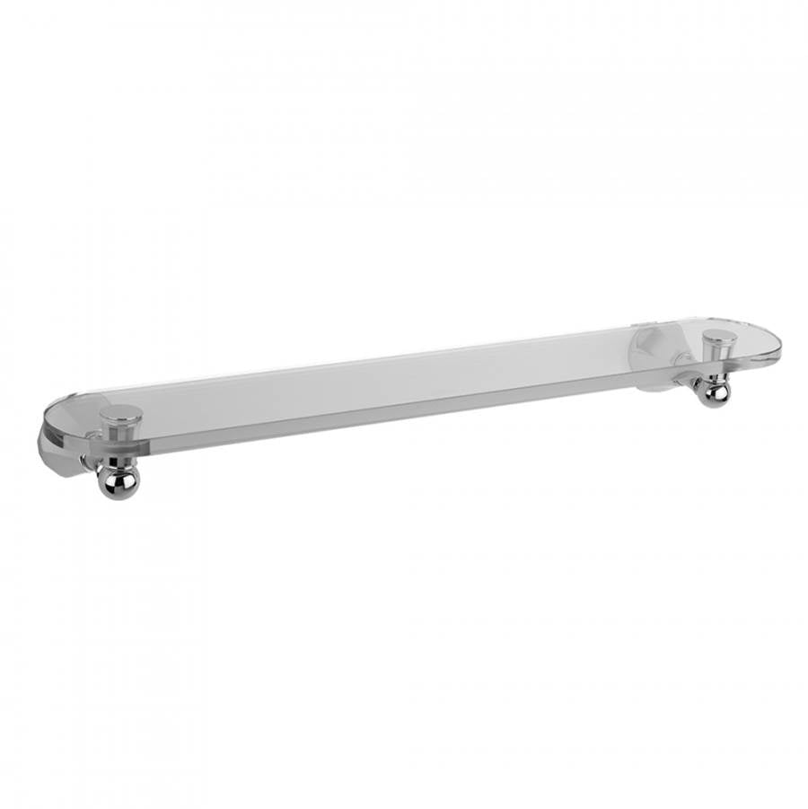 Jaclo - Astor Glass Shelf - Satin Cooper