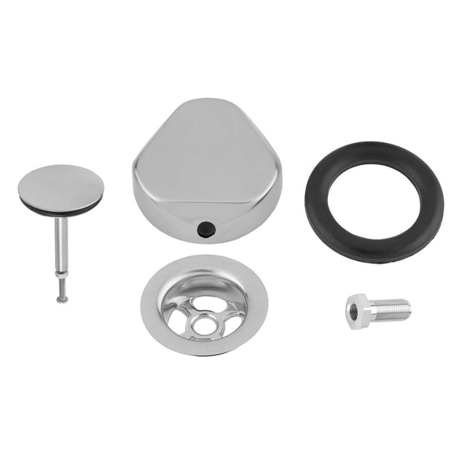 Jaclo - Decorative Cable Drain TRIM for Gerberit Subassembly & Gerberit PVC Tubular Subassembly - Satin Cooper
