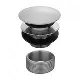 Jaclo - Round Top Toe Control Tub Drain - Satin Cooper