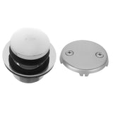Jaclo - Toe Control Tub Drain Strainer with Faceplate (Two Hole) - Satin Cooper