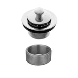 Jaclo - Lift and Turn Tub Drain Strainer - Satin Cooper