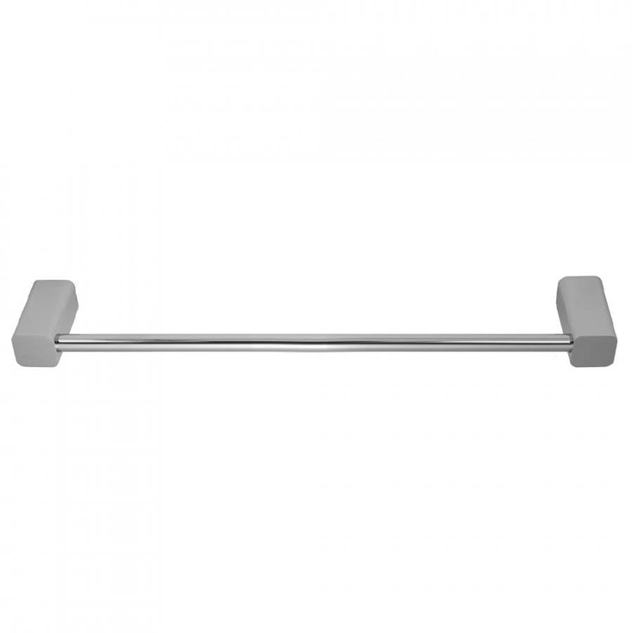 Jaclo - 24'' CUBIX II Towel Bar - Satin Cooper