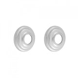 Jaclo - Brass Traditional Shower Curtain Rod Flanges - Satin Cooper