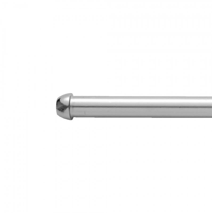 Jaclo - Flexible Smooth Copper 1/2'' O.D. x 20'' Long Faucet Supply Tube - Satin Cooper