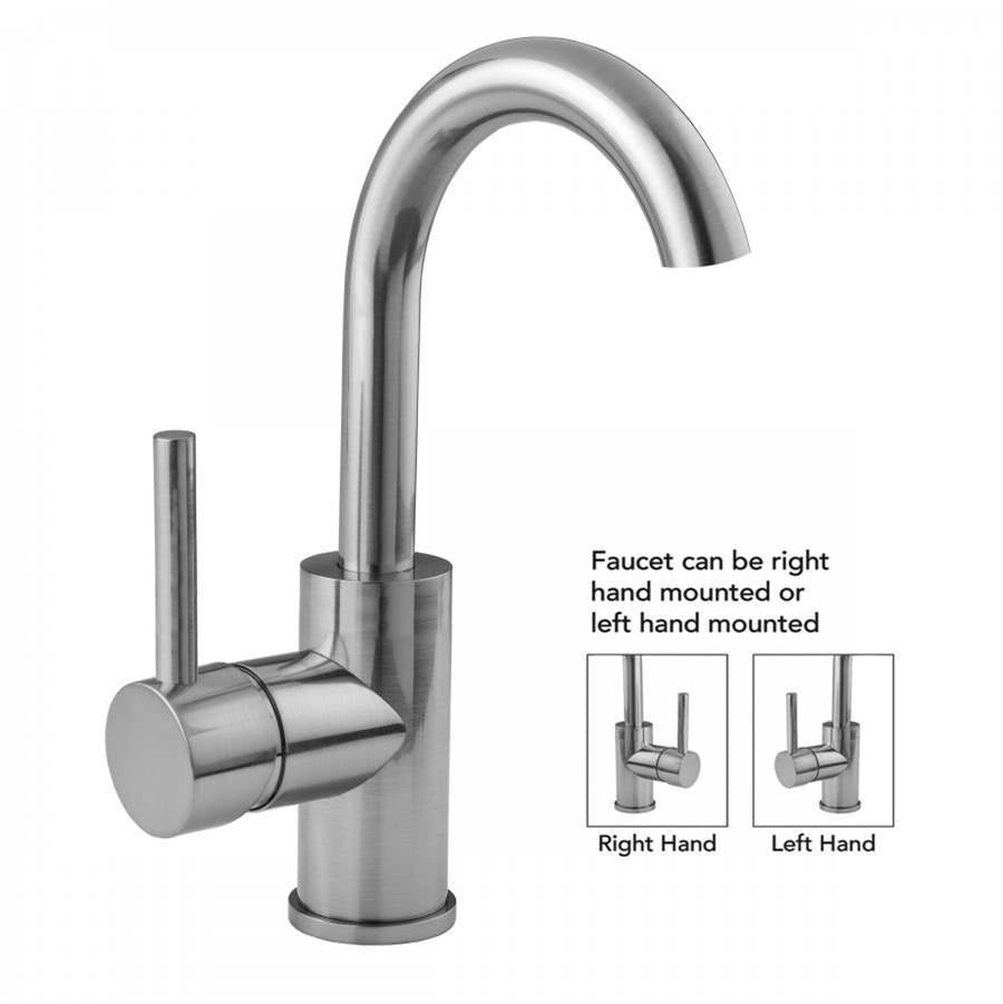 Jaclo - Uptown Contempo Single Hole Faucet - Satin Cooper