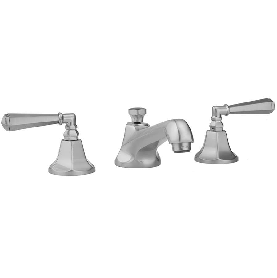 Jaclo - Astor Faucet with Hex Lever Handles - Satin Cooper