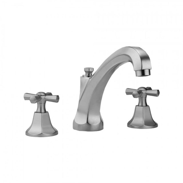 Jaclo - Astor High Profile Faucet with Hex Cross Handles- 1.2 GPM - White