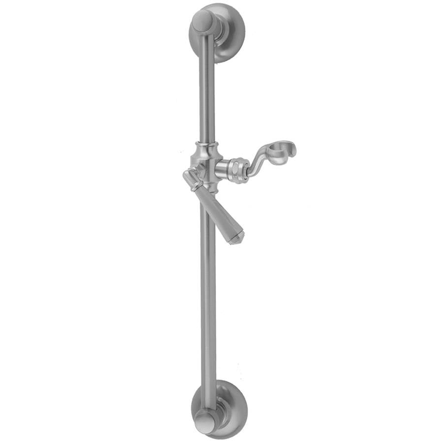 Jaclo - 24'' Traditional Wall Bar with Hex Lever Handle - Satin Cooper