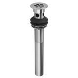 Jaclo - Wide Hole Grid Lavatory Drain with Overflow - Satin Cooper
