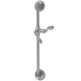 Jaclo - 24'' Traditional Wall Bar with Smooth Lever Handle - Satin Cooper
