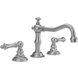 Jaclo - Roaring 20's Faucet with Ball Lever Handles - 1.2 GPM - Satin Cooper