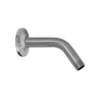 Jaclo - 8'' 60Â° Brass Showerarm with Contempo Escutcheon - White