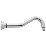 Jaclo - All Brass Swan Neck Showerarm - Satin Cooper