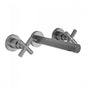 Jaclo - Woodrow Wall Faucet with Cross Handles TRIM - White