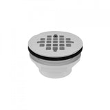 Jaclo - 2'' PVC Complete Shower Drain with Snap in Drain Plate (Glue) - Satin Cooper