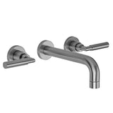 Jaclo - Contempo Wall Faucet with  Lever Handles- 0.5 GPM - White