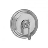 Jaclo - Round Step Plate With Smooth Lever Trim For Pressure Balance Valve (J-PBV) - Satin Cooper
