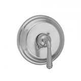 Jaclo - Round Step Plate With Hex Lever Trim For Pressure Balance Valve (J-PBV) - Satin Cooper