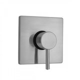 Jaclo - Square Plate With Round Contempo Lever Trim For Pressure Balance Valve (J-PBV) - White