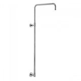 Jaclo - Subway Line 90Â° Exposed Pipe Shower Rail- No Slider No Diverter - White
