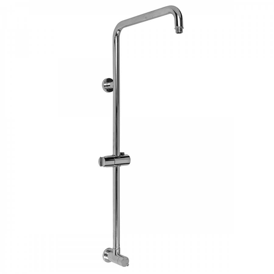 Jaclo - Subway Line 90Â° Retro Fit Exposed Pipe - Satin Nickel