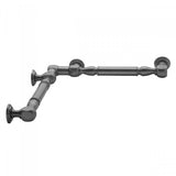 Jaclo - G20 16'' x 16''  Inside Corner Grab Bar - Satin Cooper