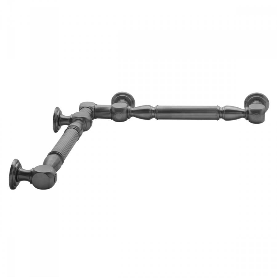 Jaclo - G21 24'' x 24''  Inside Corner Grab Bar - Satin Cooper