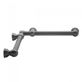 Jaclo - G33 12'' x 32''   Inside Corner Grab Bar - Satin Cooper