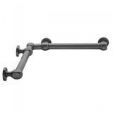 Jaclo - G71 16'' x 24''   Inside Corner Grab Bar - Satin Cooper
