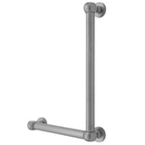 Jaclo - G71 24H x 16W 90Â° Left Hand Grab Bar - Satin Cooper