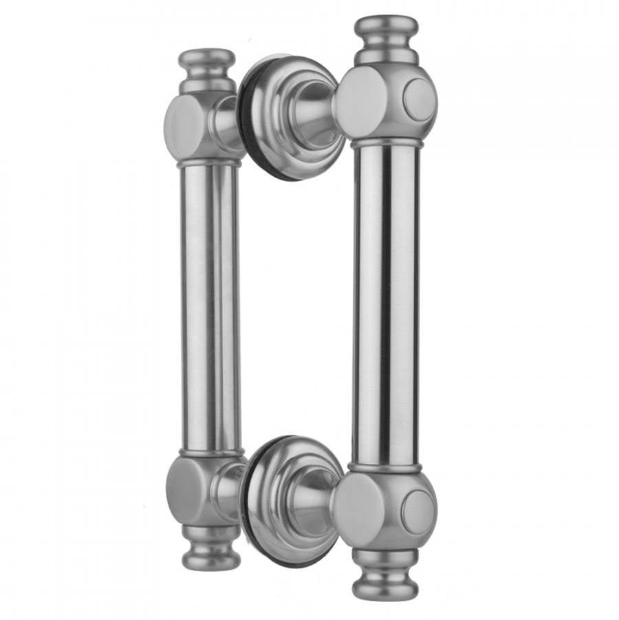 Jaclo - 32'' H60 Smooth with End Caps Back to Back Shower Door Pull - Satin Cooper