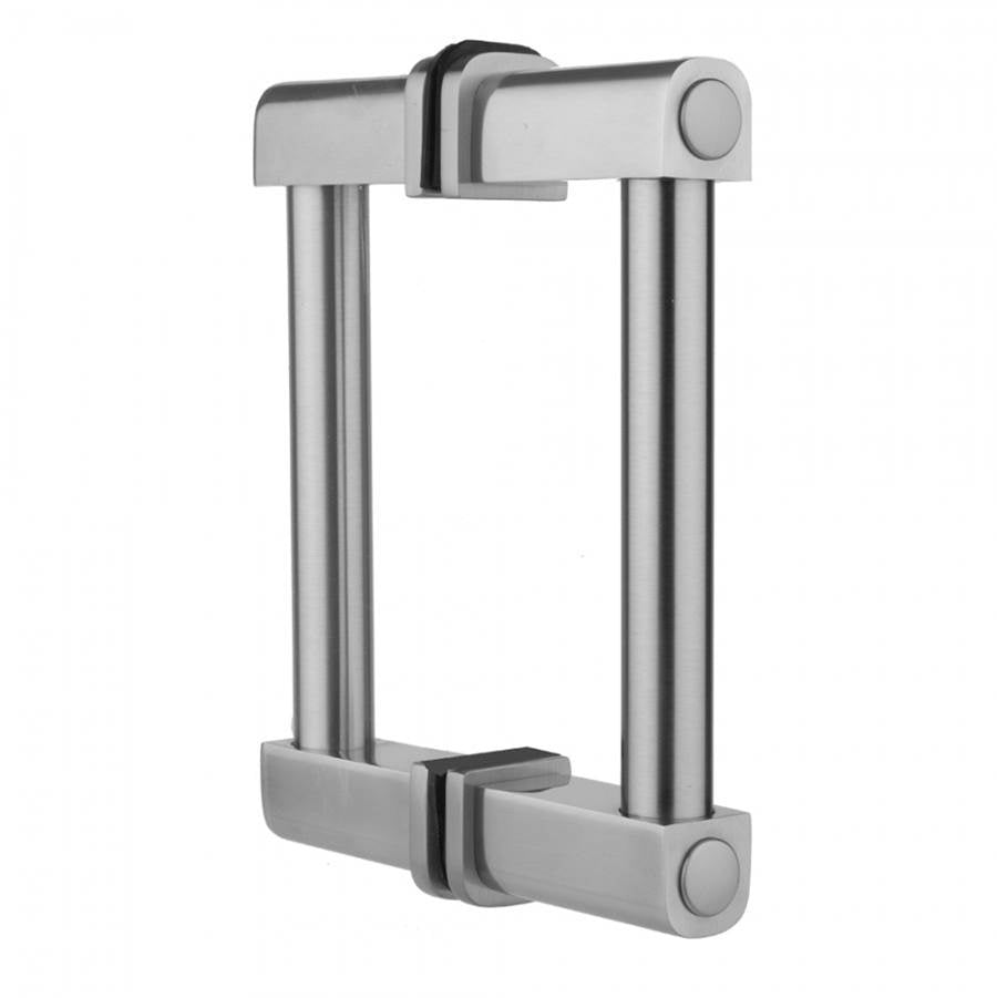 Jaclo - 16'' H80 Contempo Back to Back Shower Door Pull - Satin Cooper