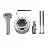 Jaclo - All Brass Contemporary Extension Kit for Pressure Balance Cycling Valve with Diverter (J-DIV-CSV) - White