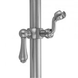 Jaclo - Regency Grab Bar Fork Handshower Slider - Satin Cooper
