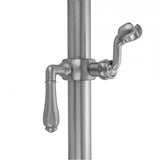 Jaclo - Smooth Lever Grab Bar Fork Handshower Slider - Satin Cooper