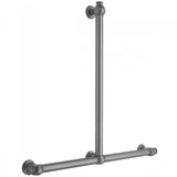 Jaclo - T60 Smooth with End Caps 24H x 24W T Grab Bar - Satin Cooper
