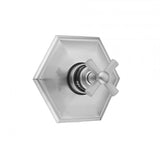 Jaclo - Hex Plate with Hex Cross Trim for Thermostatic Valves (J-TH34 & J-TH12) - Satin Cooper